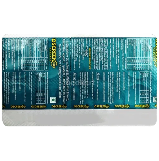 oscreen gold tablet 10's